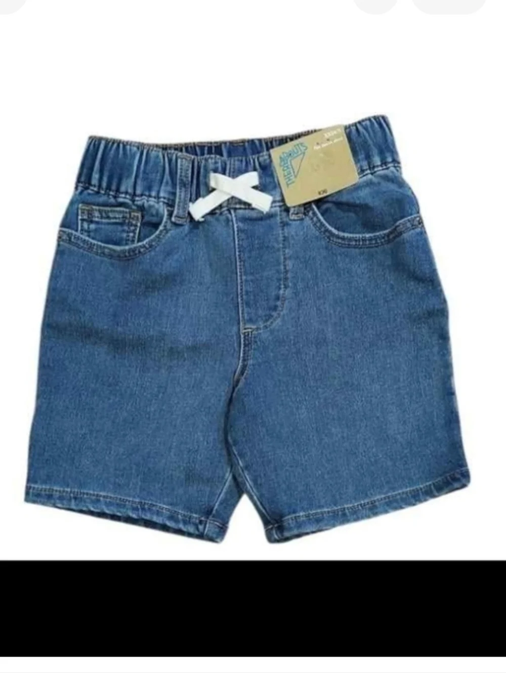 NWT Thereabouts Boys Denim Elastic Waist Jean Shorts ~sz XXS 4/5